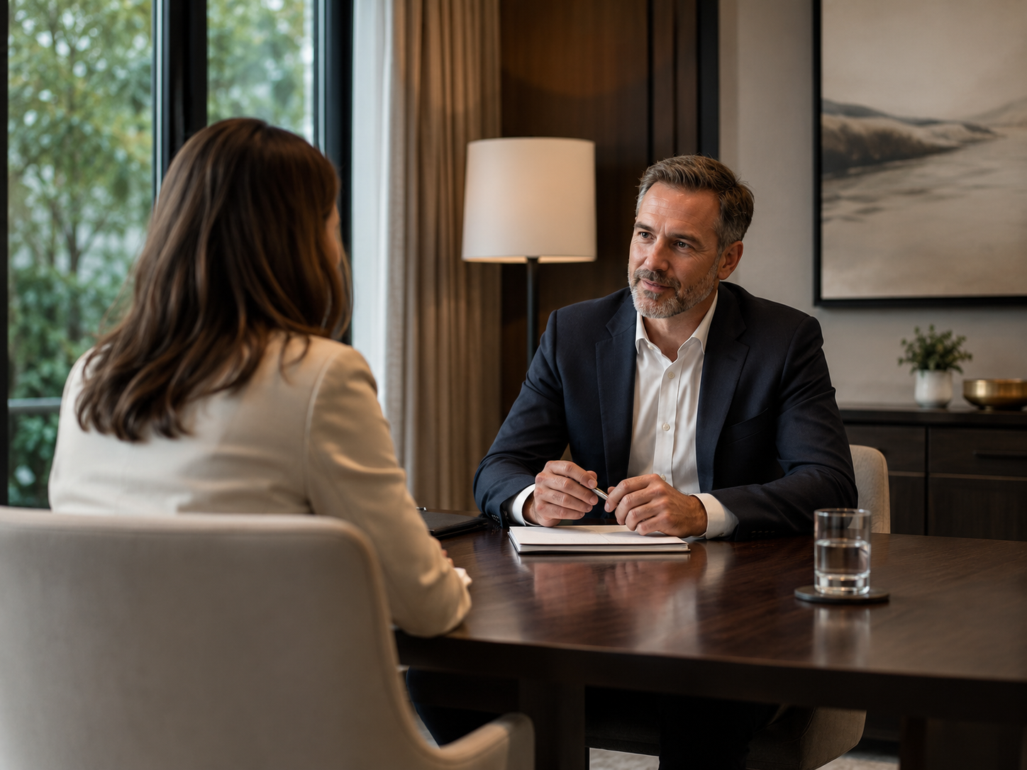 Private client consultation