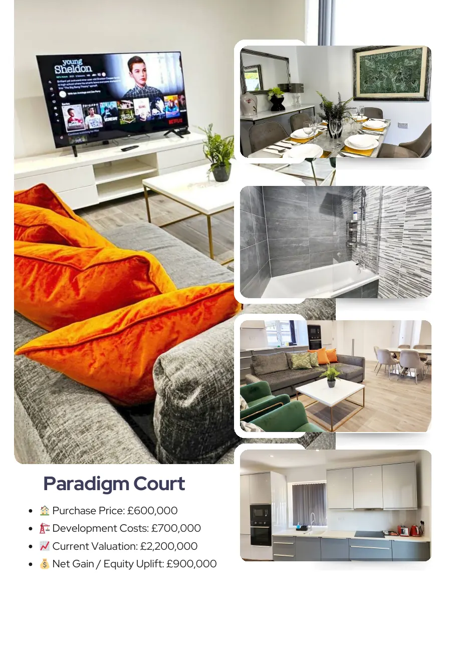 Paradigm Court project portfolio preview